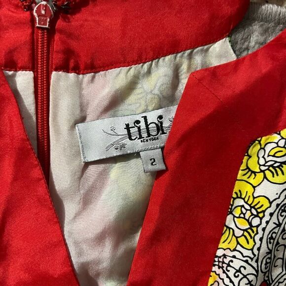 Tibi silk summer dress 2 - Picture 10 of 11